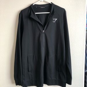 Men’s Gymshark full length zip